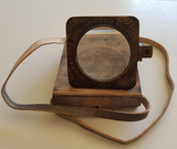 Solid Brass Kelvin handle Magnifier with Leather Pouch