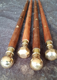 Solid Timber and Brass Swagger Stick (morning stick)