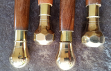 Solid Timber and Brass Swagger Stick (morning stick)