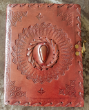 Medium - Leather Cover Journals –  LD-21 SIDE CLIP WITH STONE