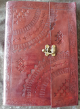 Large - Leather Cover Journals – LD-016 TOP CLIP