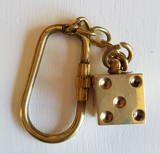 Nautical Theme Brass Key Chains – Bygone Days Eclectic Emporium
