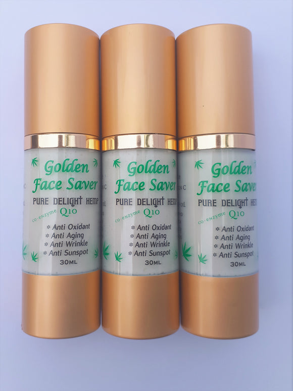Golden Face Saver 3 Pack