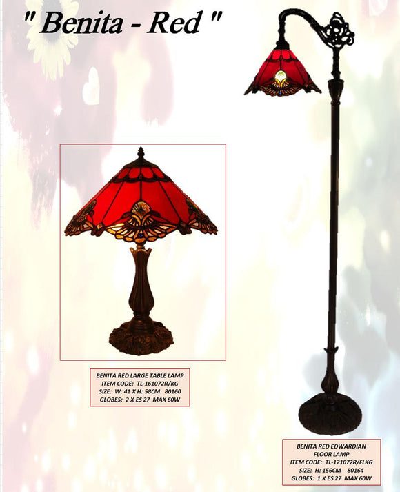 BENITA RED 2 - LEADLIGHT LAMPS
