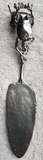 WS Handmade Cake Server Australian silver pewter