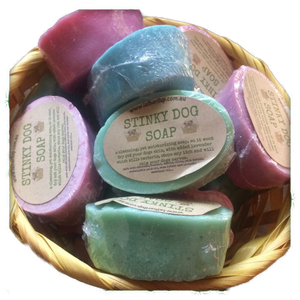 Stinky Dog Soap, Natural, Handmade, Organic