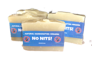 No Nits, Handmade, Natural & Organic Shampoo Soap Bar