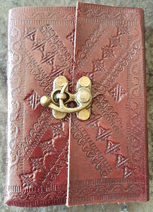 Small - Leather Cover Journals – LD-016 TOP CLIP
